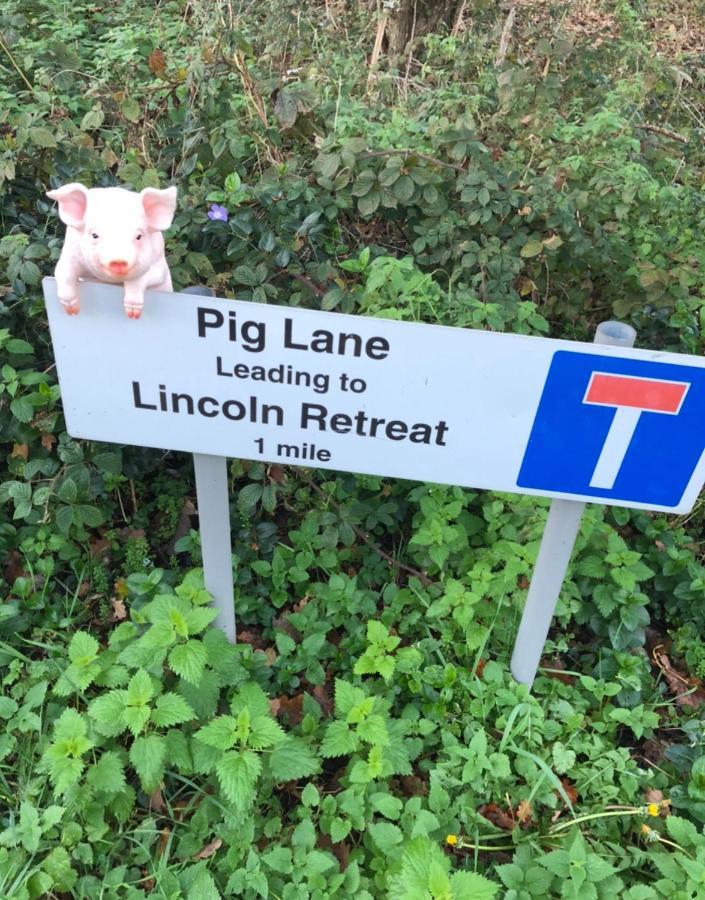 Lincoln Holiday Retreat View With Private Hot Tub מראה חיצוני תמונה
